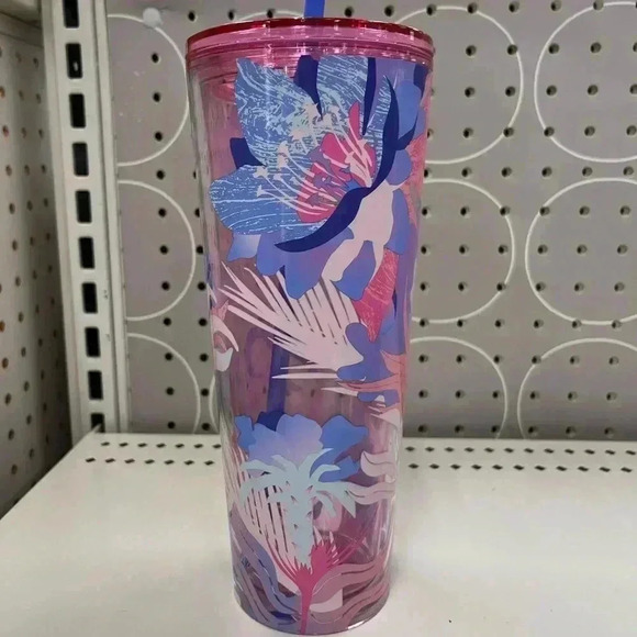 Starbucks Spring 2023 Floral Cold Venti Tumbler - Picture 2 of 3